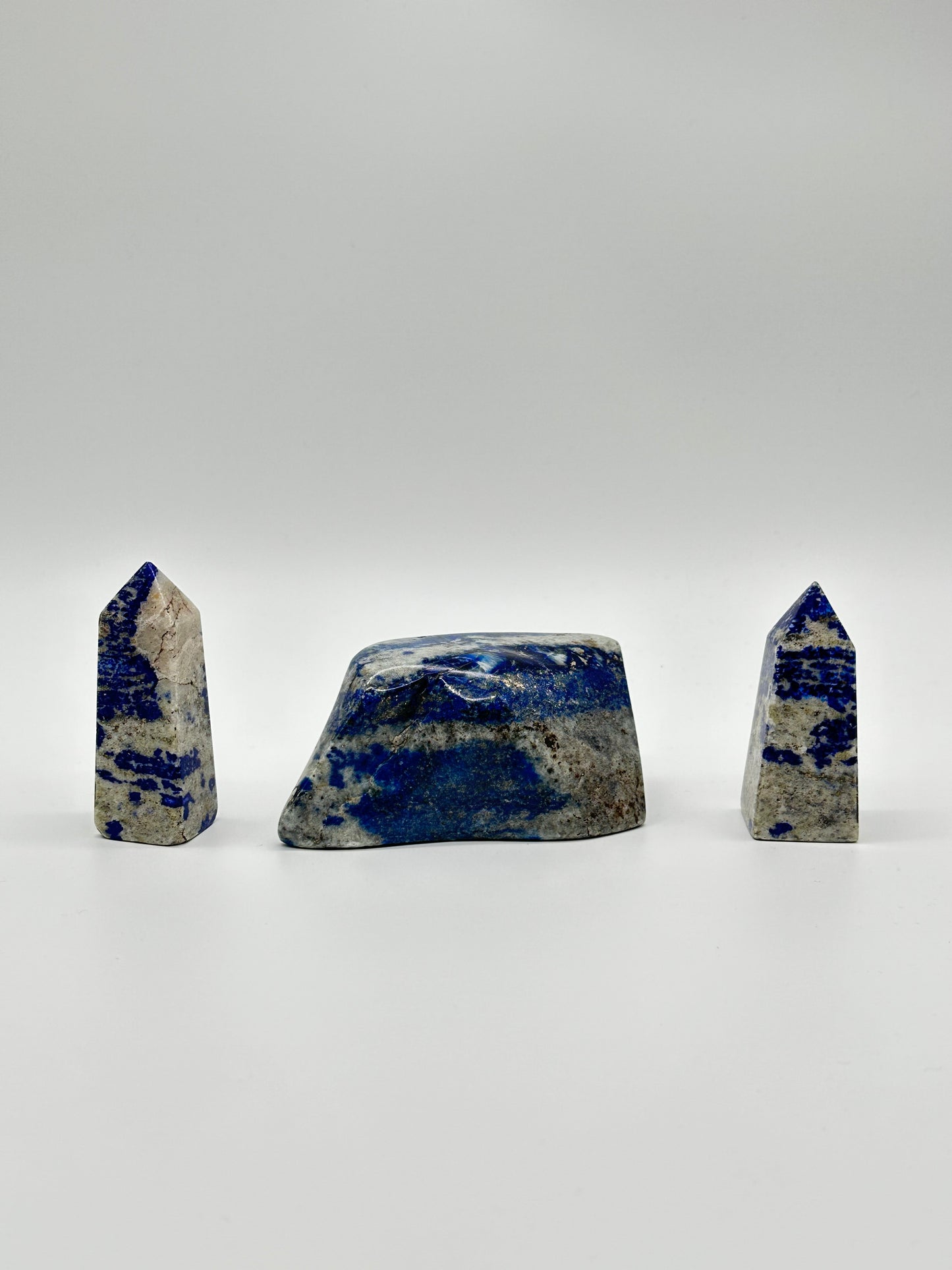 Lapis Lazuli mit Calcit